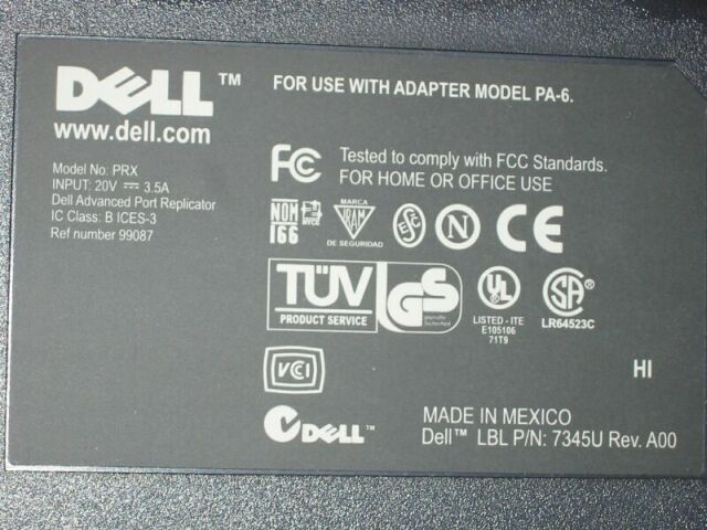 Photo of Model Number Sticker